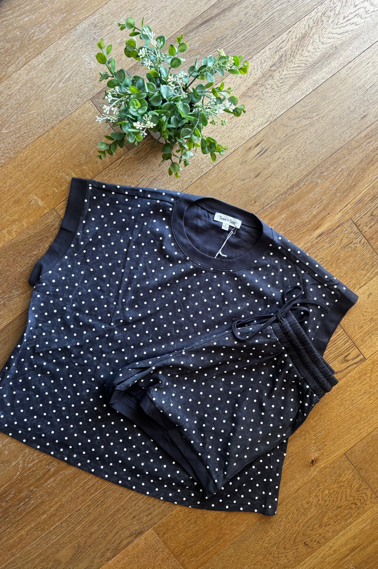 Polka Dot Two Piece Set