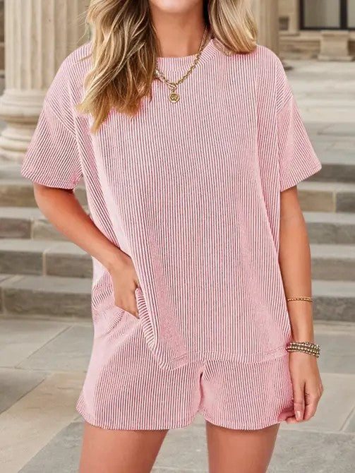 Ribbed Two Piece Set